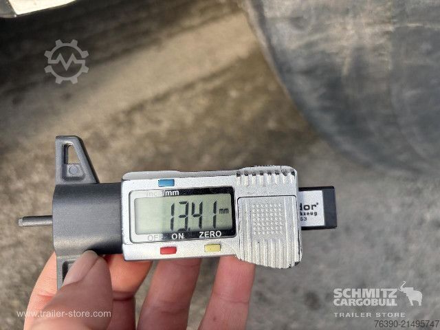 Tipper semitrailer Carnehl Semitrailer Tipper Alu-square sided body 24m³