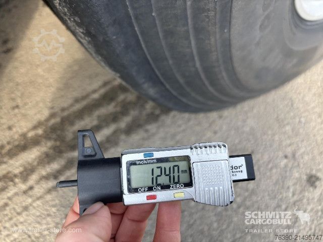 Tipper semitrailer Carnehl Semitrailer Tipper Alu-square sided body 24m³