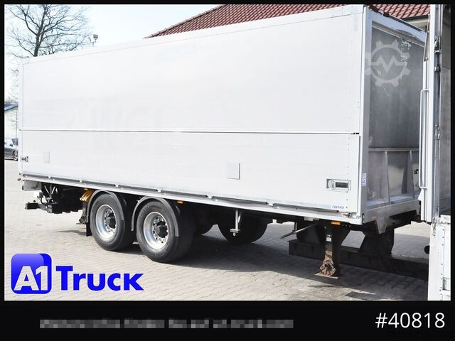 Kofferanhänger KRONE ZZ 18, Schwenkwand, LBW Bär 2500kg, ALU