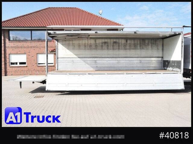 Kofferanhänger KRONE ZZ 18, Schwenkwand, LBW Bär 2500kg, ALU