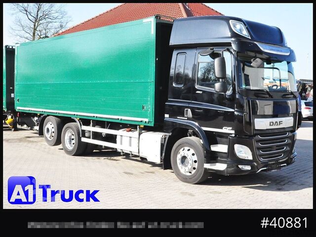 LKW mit Kofferaufbau DAF CF 450 FAN, Getränke, LBW, Lift-Lenkachse