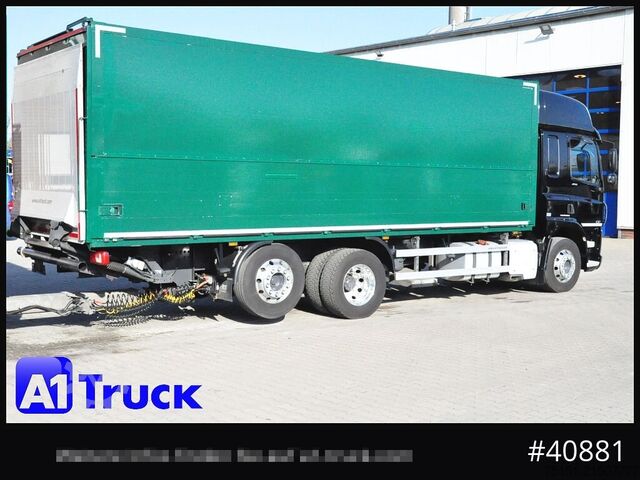 LKW mit Kofferaufbau DAF CF 450 FAN, Getränke, LBW, Lift-Lenkachse