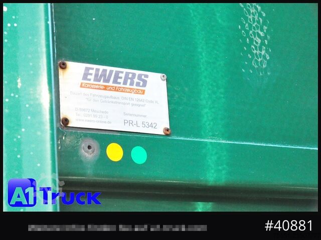 LKW mit Kofferaufbau DAF CF 450 FAN, Getränke, LBW, Lift-Lenkachse