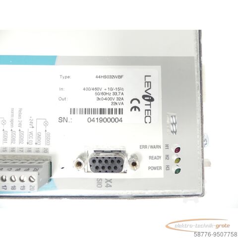 Component  Levitec SINUS 4000 44HS032WBF SN:041900004