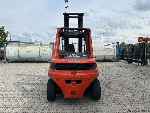 Forklift Linde H80D-03 FORKLIFT, 8000KG, duplex, 6 cil. Deutz ...