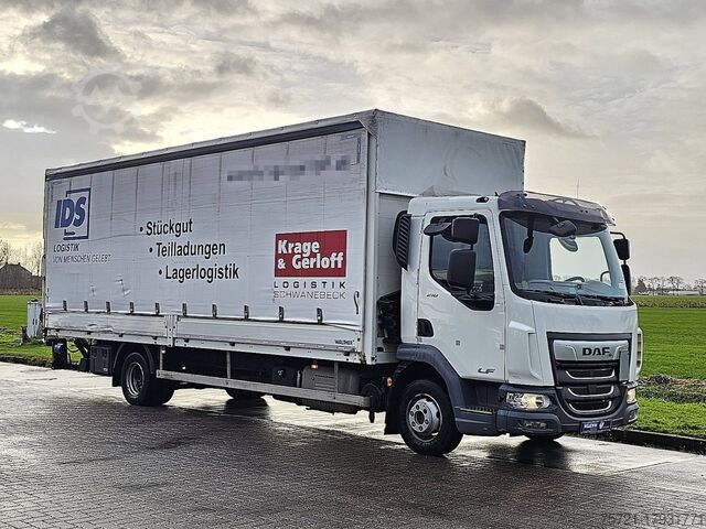 Sliding tarpaulin DAF LF 210 7.49T AIRCO LIFT