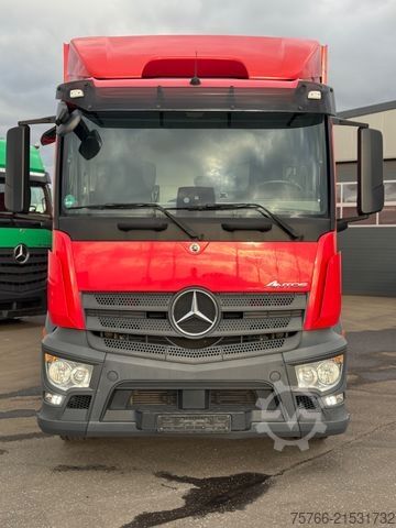 LKW mit Getränkeaufbau MERCEDES-BENZ ANTOS 2540 / 2 x LBW / LENKACHSE / KOMPLETTZUG