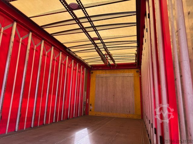 LKW mit Getränkeaufbau MERCEDES-BENZ ANTOS 2540 / 2 x LBW / LENKACHSE / KOMPLETTZUG