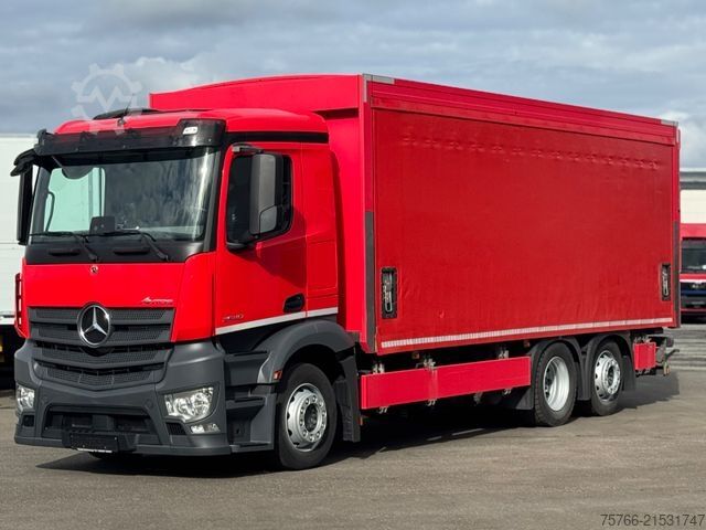 LKW mit Getränkeaufbau MERCEDES-BENZ ANTOS 2540 L / LBW / AHK / LENKACHSE / KAMERA