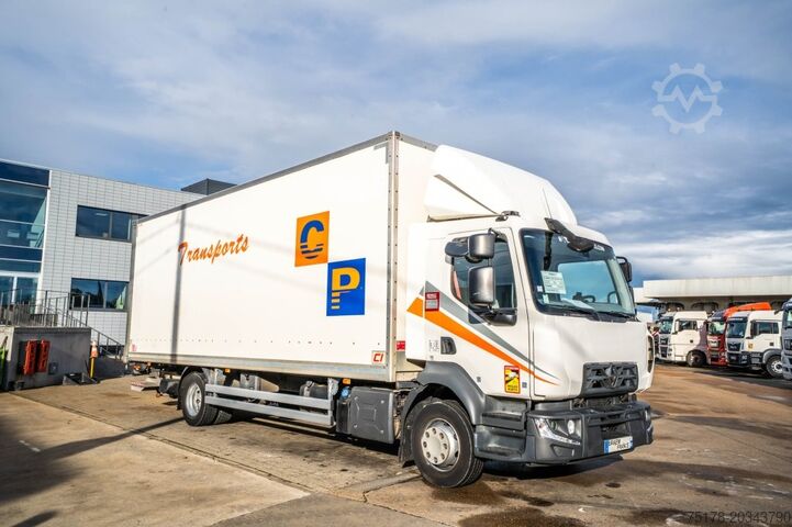 Box body RENAULT D WIDE 250 DXI (12T)+DHOLLANDIA