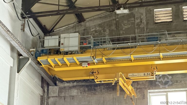 16.700 mm × 2×5 Tonnen Demag Overhead crane