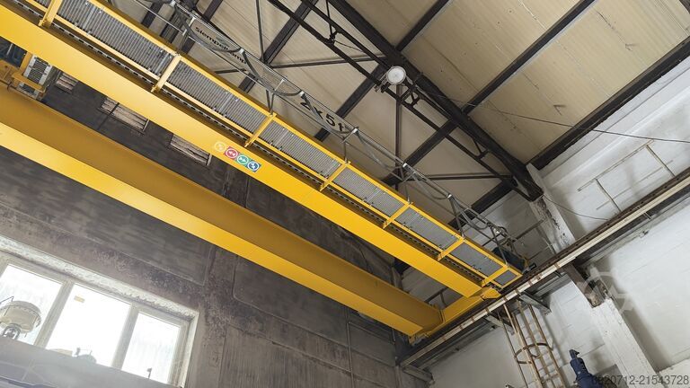 16.700 mm × 2×5 Tonnen Demag Overhead crane