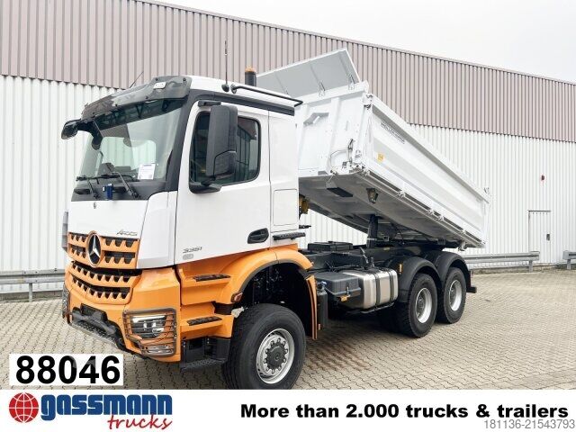 Kipper LKW Mercedes-Benz Arocs 3351 AK 6x6, Grounder