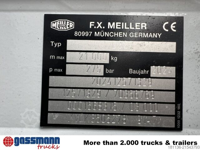 Kipper LKW Mercedes-Benz Arocs 3351 AK 6x6, Grounder