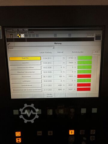 Laserschneidmaschine TRUMPF TruLaser 5060