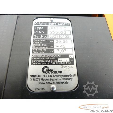Komponente SMW Autoblok SRG 1 C Schleiflünette ID 225020 SN 1582110103