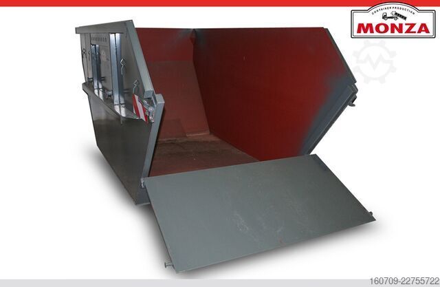 Skip container Monza 7 m³ - Absetzmulde mit Klappe