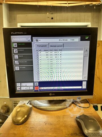 Optimization cross cut line Weinig Opticut Dimter 304 L