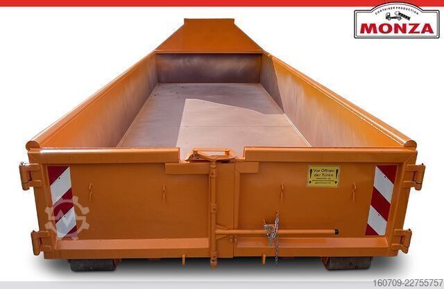 Roll-off container Monza 9,5 m³ - Doppelflügeltür