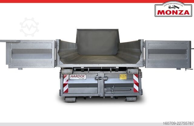Abrollcontainer Monza 9,9 m³ - HARDOX - Doppelflügeltür