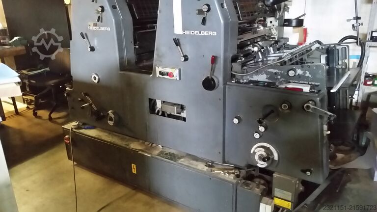 Offsetdruckmaschine Heidelberg Heidelberg GTO 52+ N+P