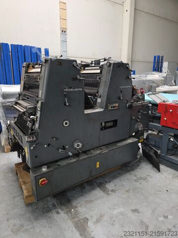 Offsetdruckmaschine Heidelberg Heidelberg GTO 52+ N+P