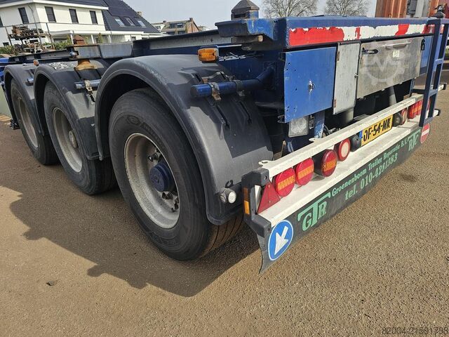 Container transport Van Hool 30 foot container chassis | tank container tran...