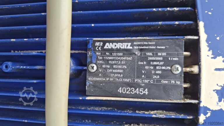 Andritz 13,7 kW, Flüssigkeitspumpe Andritz HP 50-180.1/2/S