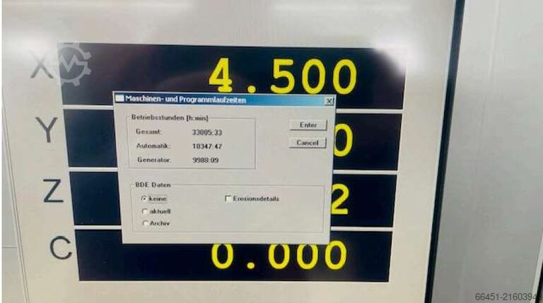 Senkerodiermaschine exeron EDM312MF30