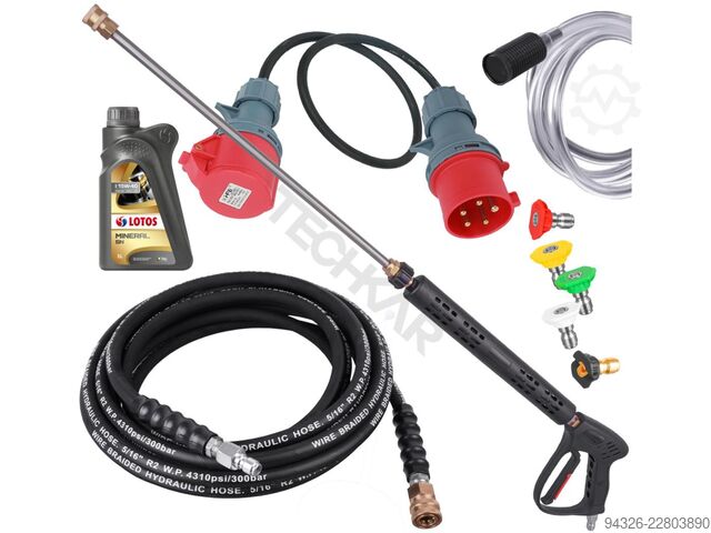 TECHKAR GT 15/250 Hochdruckreiniger Techkar GT 15/250 - 250bar - 900l/h - 7,5kW NEW!