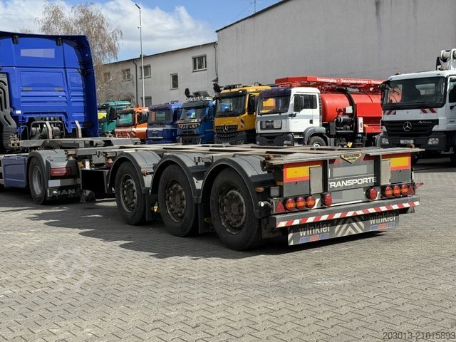 Auflieger-Wechselfahrgestell BROSHUIS MFCC-HD Wechsel Containerchassis Ausziehbar ADR