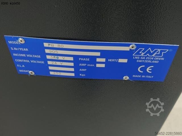 Stangen Anspitzmaschine LNS PB 80