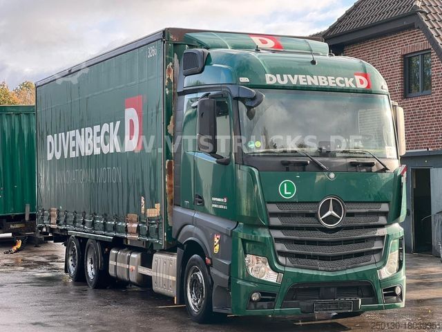 Wechselfahrgestell LKW MERCEDES-BENZ Actros 2536 Euro6 6x2 BDF + Krone Wechselbrücke