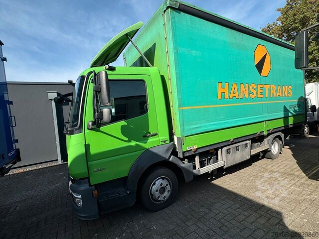 Transporter mit Pritsche & Plane MERCEDES-BENZ Atego 818 Pritsche/Schiebeplane mit Ladebordwand