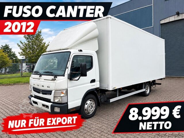 LKW mit Kofferaufbau FUSO Canter 7C15 Koffer mit Ladebordwand