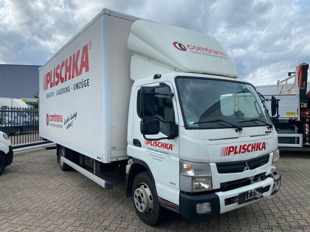 Transporter mit Koffer FUSO Canter 7C15 Koffer mit Ladebordwand