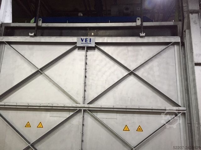 Gasbeheizter Luftumwaelz-Kammerofen VEI-Engineering LKdg 380/100/150