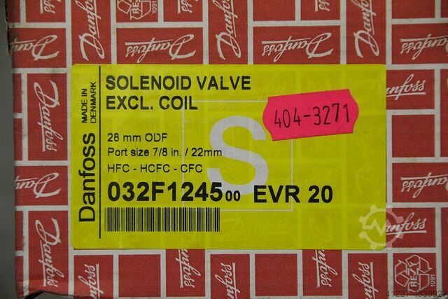Solenoid valve Danfoss EVR 20