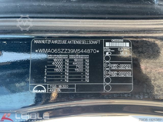 Tipper truck MAN TGS 18.320 BL*S-Tech DreiseitenKipper*20m³*