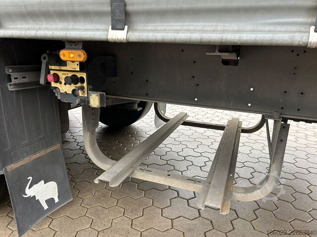 Open semitrailer with tarp SCHMITZ CARGOBULL SCS 24/L-13 Schiebeplanen Auflieger