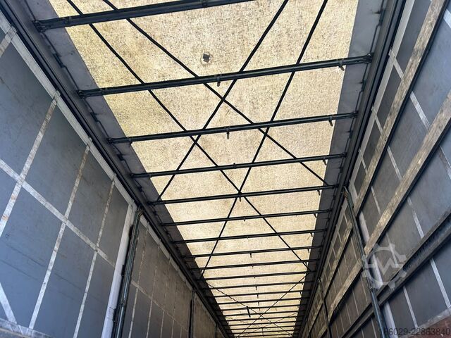 Open semitrailer with tarp SCHMITZ CARGOBULL SCS 24/L-13 Schiebeplanen Auflieger