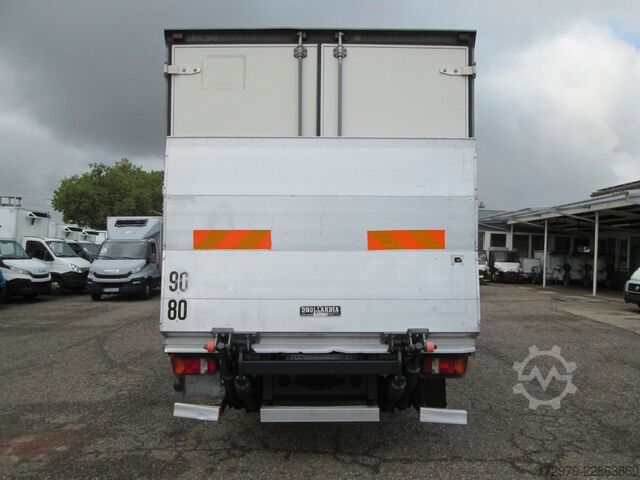 Box truck MERCEDES-BENZ Atego 1018*Maxi-Koffer 6.97m*LBW*Klima*98117Km*