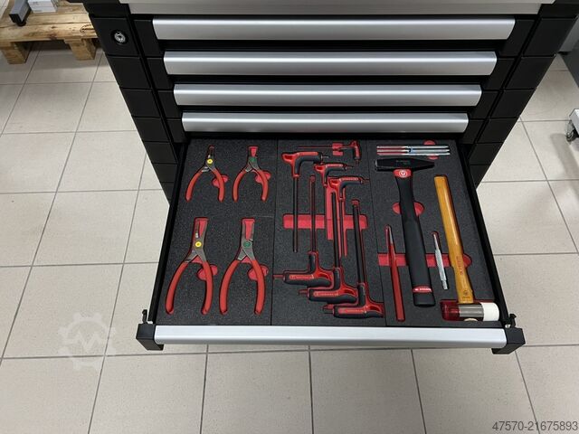 Tool Cart with 8 Drawers Facom Jet Tool Cart with 8 Drawers Tool Cart with 8 Drawers