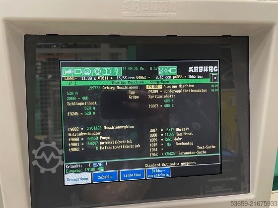 Spritzgießmaschinen - Vollelektrisch Arburg Arburg 520 A 2000-400 Alldrive inkl. Multilift, 2006 (Electric)