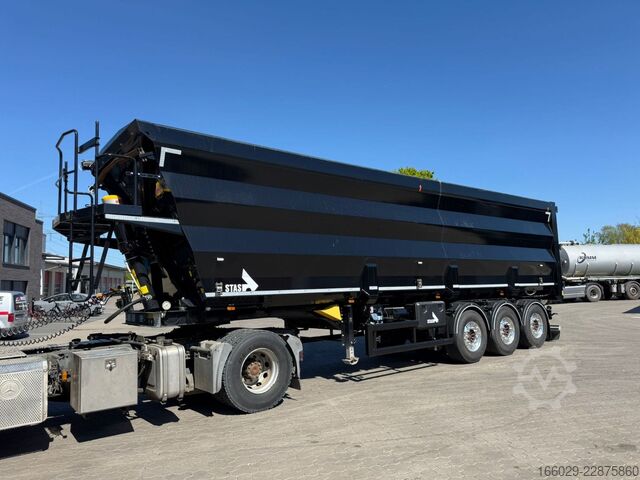 Kipper Auflieger STAS Ferrostar Stahlmulde 55 m³ Hardox Top-Zustand