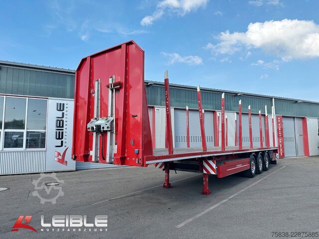 Holztransport Auflieger SCHWARZMÜLLER S1*Holzrungen & Plattform*Liftachse*SAF-Achsen*