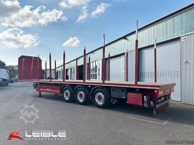 Holztransport Auflieger SCHWARZMÜLLER S1*Holzrungen & Plattform*Liftachse*SAF-Achsen*