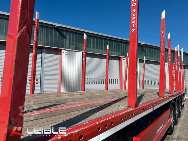 Holztransport Auflieger SCHWARZMÜLLER S1*Holzrungen & Plattform*Liftachse*SAF-Achsen*