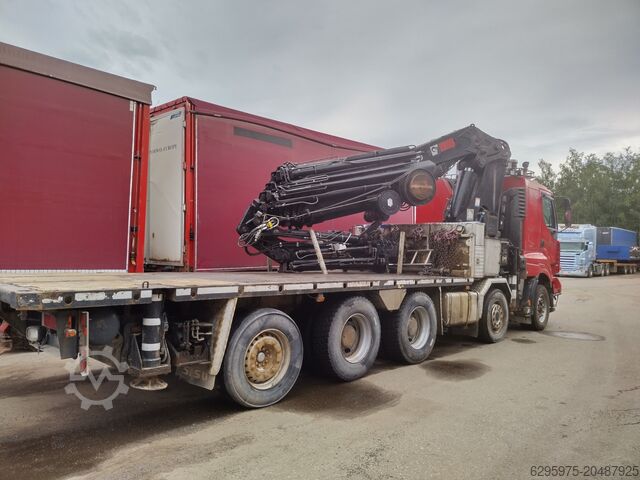 Crane truck Sisu E18M10x4