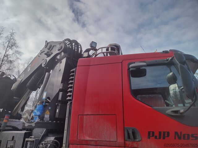 Crane truck Sisu E18M10x4